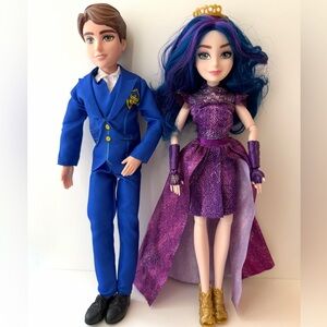 DISNEY DESCENDANTS 3 Ben and Mal Engagement Fashion Dolls Set